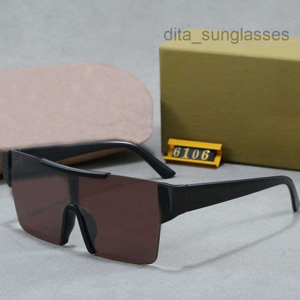 With Box Designer Sunglasses Luxury Eyeglasses Euro American Trend Glasses Black White Clear Grey Hip Hop Matching Driving Shading Polarized Casual Glass Gifts