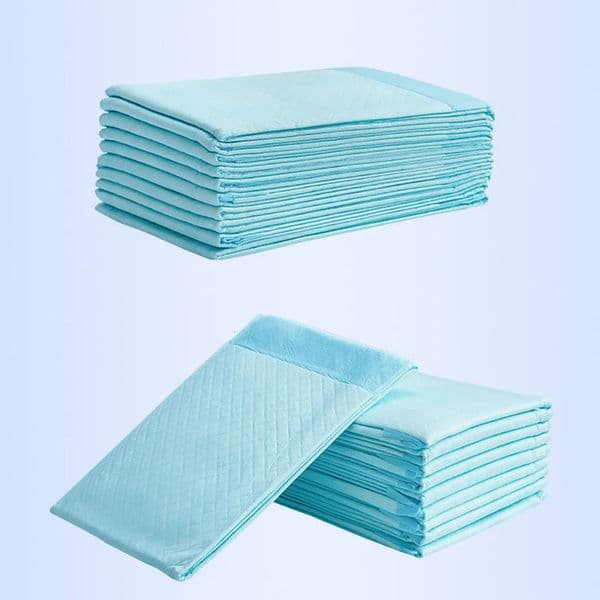 20Pcs Disposable Diaper Pad Baby Nursing Water Absorption Changing Mat Breathable Nappy for Adults Cloth Blue Elderly 260317