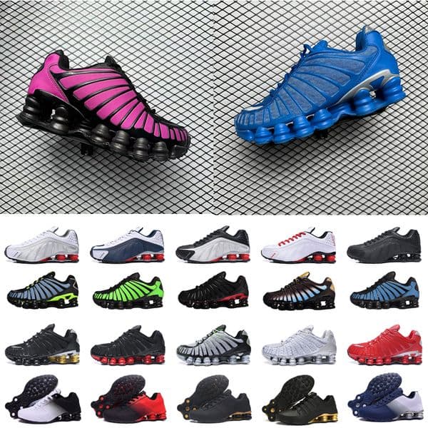 Men Women shoxs tl Running Shoes Designer Sneakers Mens Trainers White Black Gold Grey Breathable Athletic Outdoor Sports Sneaker Fashion Runner 36-45