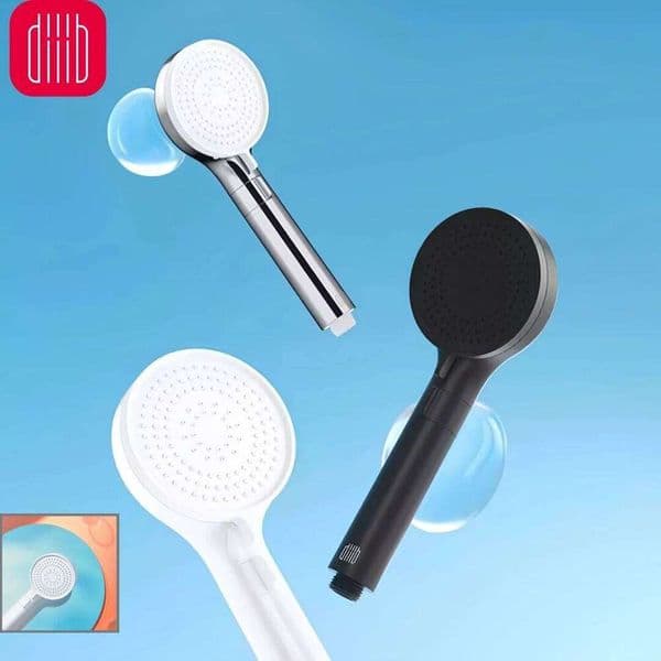 Diiib Hangable Head High Pressure Handheld 3 Modes Adjustable Durable Water Saving Shower Set Spray Bathroom Accessories 26Y0325