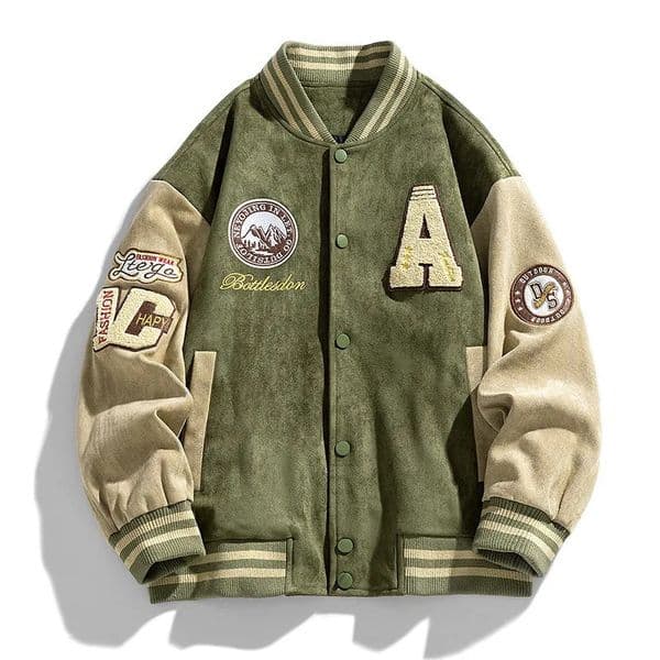 Baseball Jacket Men Fashion Embroidered Jackets Coats High Street Outwear Man Bomber Jacket Hip Hop Clothing Top 260323