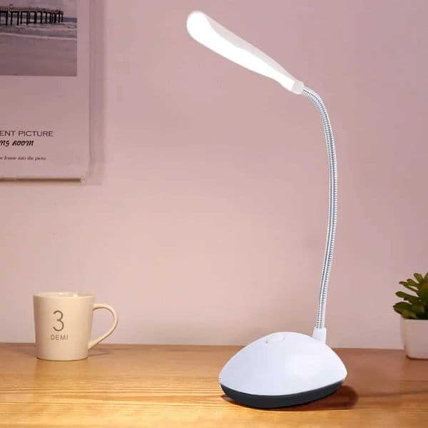 LED Desk Light Eye Protection Reading Lamp AAA Battery Powered Lamp Folding Creative Night Light For Reading Studying Bedroom H260325