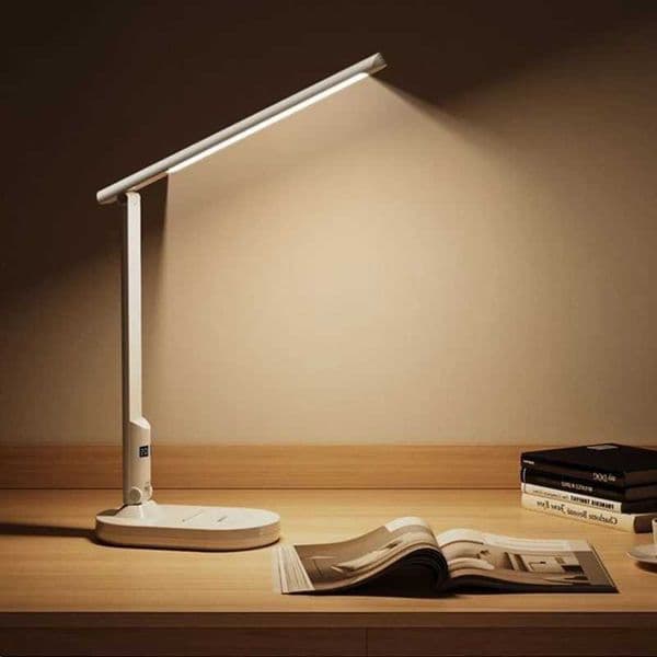 LED Desk Lamp 3 Levels Dimmable Touch Night Light USB Rechargeable Eye Protection Foldable Table Lamp For Bedroom Bedside Desk H260325