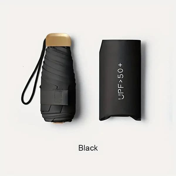 Small Folding Umbrella Sun Women Gift Fashion Men Mini Parasol Girls AntiUV Portable Pocket Travel Umbrellas 260325