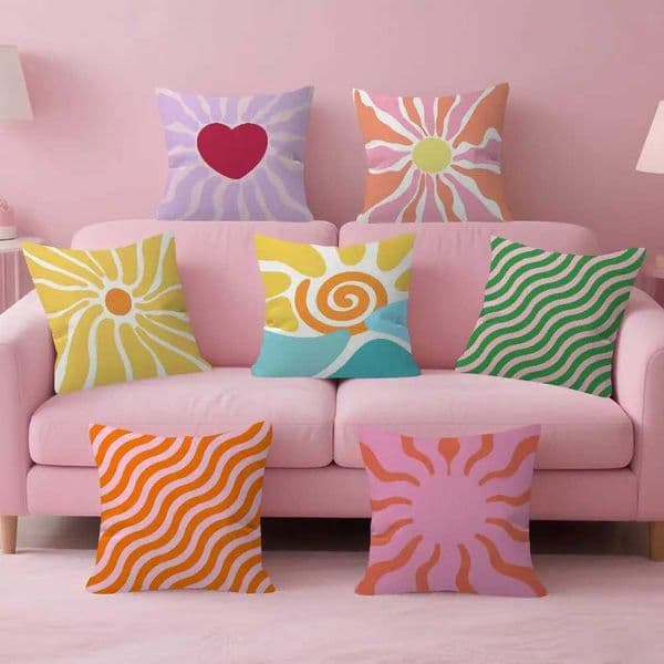 Art Abstract geometric Cushion Cover case Living Room Sofa Home Decor Customized L26052412H1