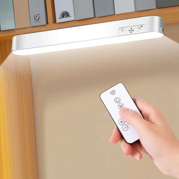 LED Night Light Bar Magnetic USB Rechargeable Desk Lamp White Warm Cabient Light Touch Control Wireless Table Lamp H260325