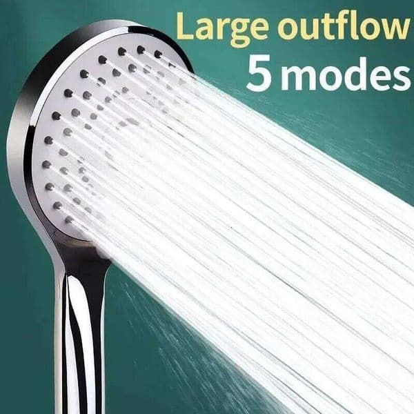 Bathroom Pressurized Hand Package Accessories Shower Nozzle Large Output 5 Models Universal Adaptation Save Water 26Y0325