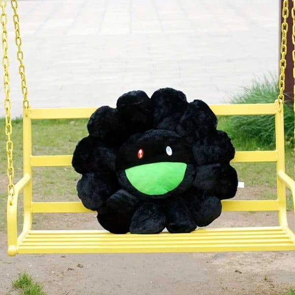 1 Pcs Creative Sunflower Stuffed Cushion Flower Plush Cute Smile Rainbow Sunflower Decor Office Back Plush Cushion S26325{catL260524SRGG