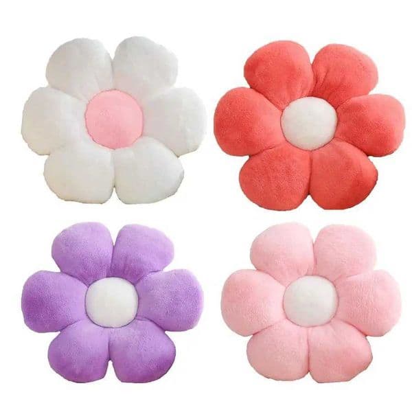 PCS Flower Pillows Flower Shaped Throw Pillow Cute Daisy Pillows Seating Cushions for Adults Kids Home Bedroom Sofa Chair Couch H260325