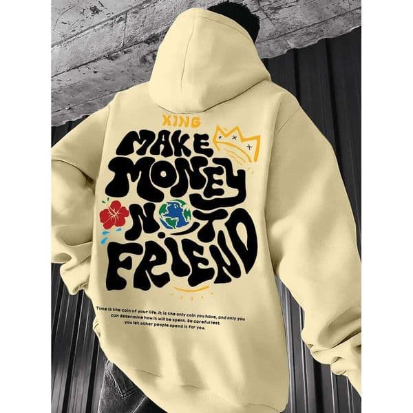 Autumn/Winter Adult Men's Youth Fashion Casual Comfortable Cool Hooded Daily Outdoor Sports Street Trend Warm Sweatshirt S260325