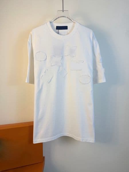 2026 Men's Plus Tees & Polos Round neck embroidered and printed polar style summer wear with street pure cotton T-Shirts j325