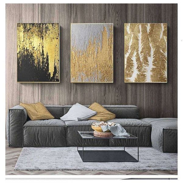 Wall Art Print Canvas Painting Decor Posters And Prints For Living Room Decoration Laeacco Gold-smelting Pictures 26Y0325