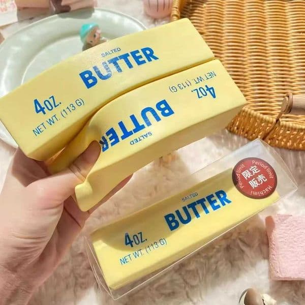 Squeeze Butter Squishy Toy Soft Slow Rise Butter Sticks Squeeze Stress Relief Restic Food Fidget Toy Christmas Birthday Gifts C260325