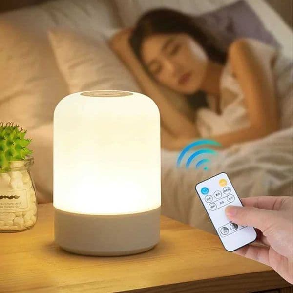 Led Night Lights Bedside Dimmable Charging Desktop Night Lamps Bedroom Bedside Lighting Decoration Touch Led Reading Table Lamp H260325