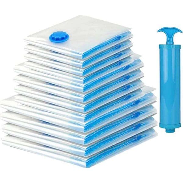 Thickened Bag Home Organizer Vacuum Storage sack Reusable Waterproof Compression Clothes Quilt Bedding 26Y0325