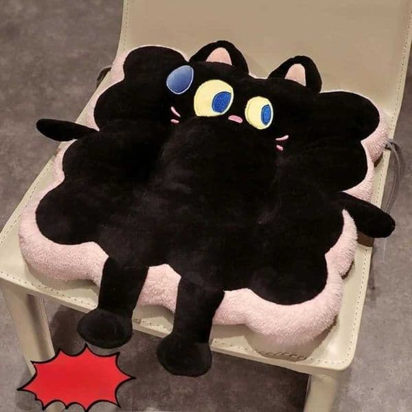 Toast cushion cute chair buttocks cushion long sitting thick and soft cartoon office seat winter plush cushion for students L260524IOPI