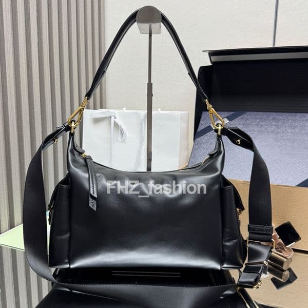 luxury bag designer bag Shoulder Crossbody Bag top Quality Women's handbag Classic bag Genuine Leather tote Bags Handbags Strap Square Re-Nylon Shoulder Bag 1BC264