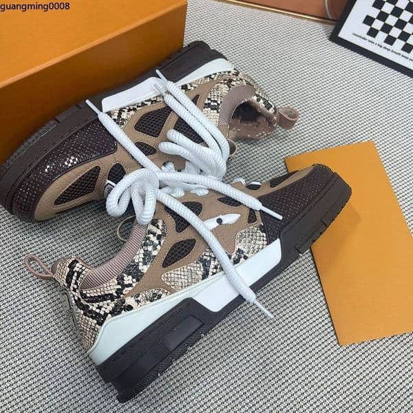 luxury designer Men casual shoes ultra-light foamed outsole wear-resistant and comfortable are size35-46 hjkl805