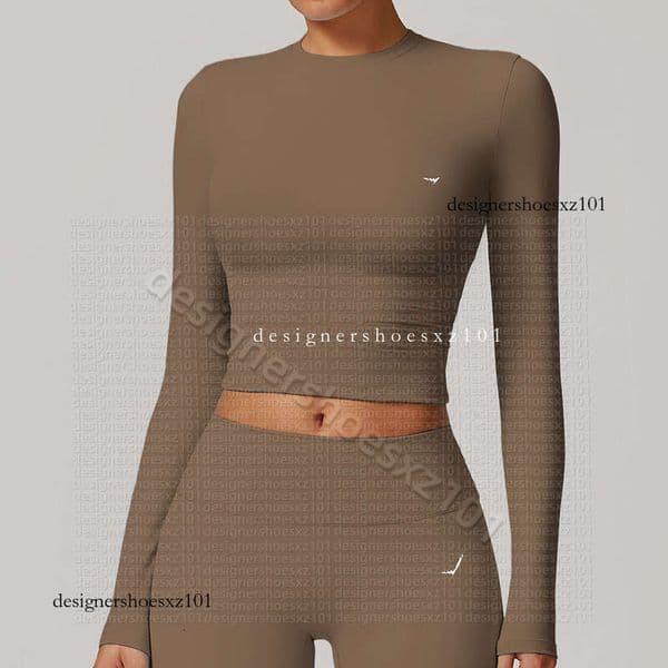 Gyms Shark Gymsharkwomen Designer Yoga Shirt Long Sleeve Shark Women Quick Dry Brushed Outdoor Breathable Gymsharkmen Top Short Running Shoes High Quality