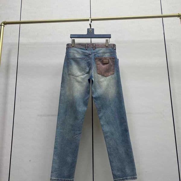 Men's Jeans designer Classic Vintage Brand Casual Trousers Luxury Clothing YF5P