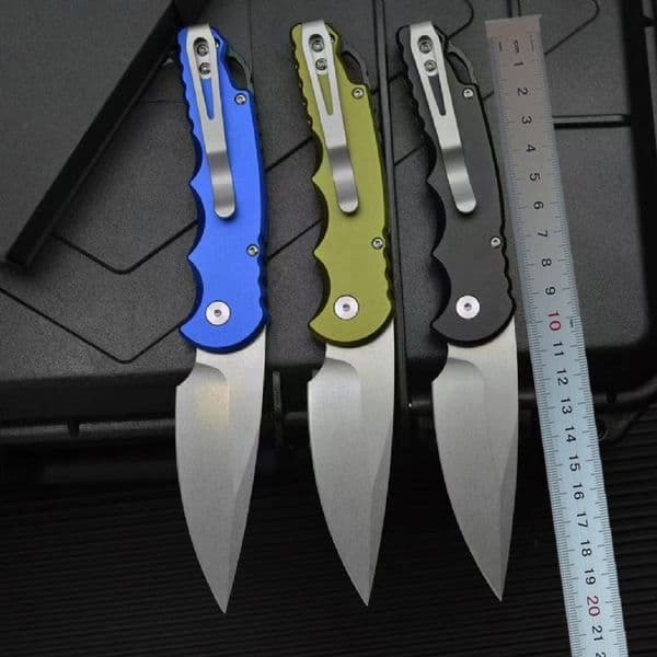 Top Quality T501 folding knife Tactical Folding Knife D2 Stone Wash Blade CNC Aviation Aluminum Handle TR5 Outdoor EDC Pocket Knives