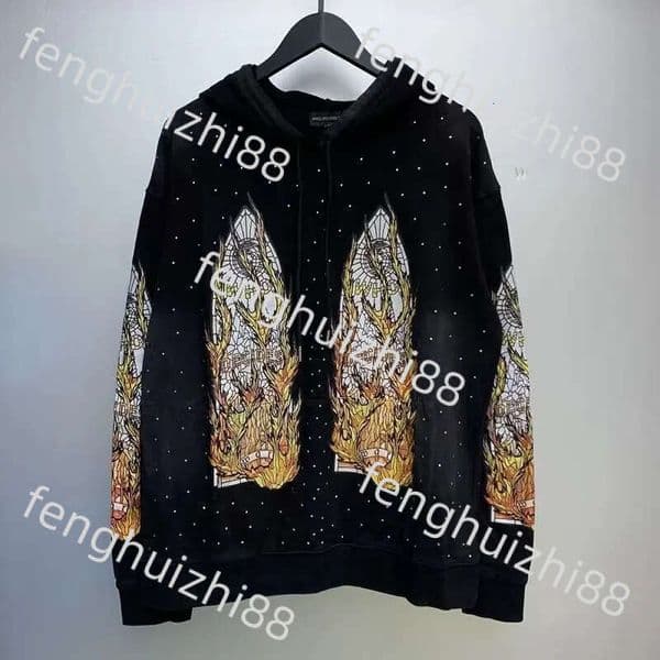 Who Decides War Hoodies Mens Designer Pullover New Fragmented Men Women USA High Street Hip Hop Skateboard Y2k Pants Shorts Set Hoody Bf6