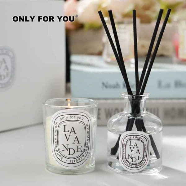 50ml Reed Diffuser Bottle Paired with Essential Oil Candle Diffuser Gift Set Hotel He Aratherapy Air Freshener He Decorati H260326J260515