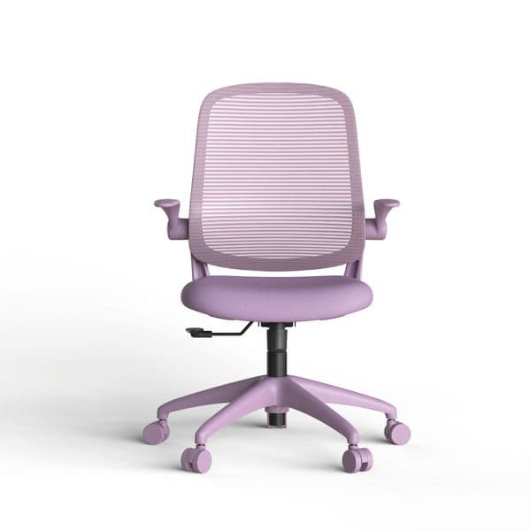 Adjustable Modern Adjustable Flipping Armrest Ergonomic Mesh Task Chair Executive Mesh Office Chair for Home/Office