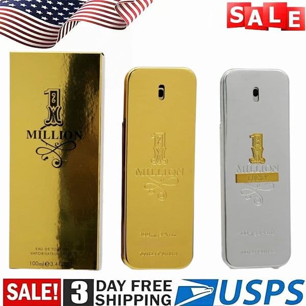 Fast Delivery in The US New Men Cologne Sexy Fragrance Spray Eau De Parfum Million EDP Perfume Parfums 165