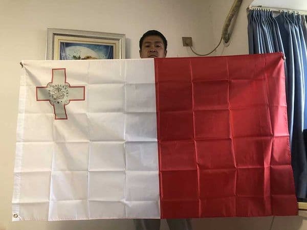SKY FLAG 90x150cm mlt malta Flag Country Indoor Outdoor polyester hanging Banner Pennant Home decoration L260524VSKL