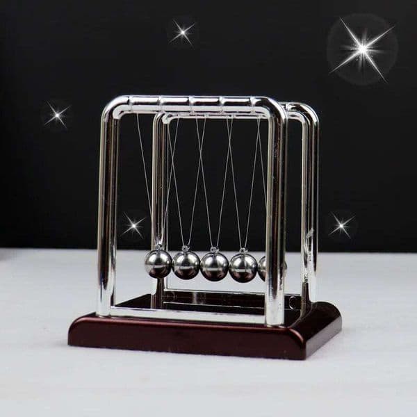 Physical Science Toy Newton Balance Pendulum Collision Energy Conservation Law Ball Office Desktop Decoration Holiday Gift 26H0326