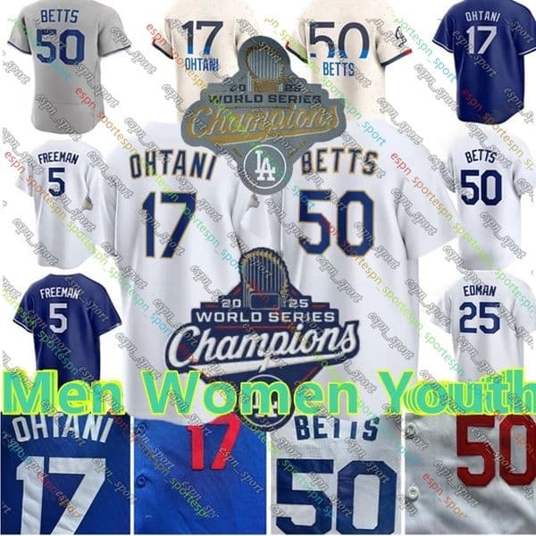 2026 Custom S-4XL Baseball Jerseys Ohtani Betts Freddie Freeman Enrique Hernandez CHRIS TARLO MUNCY Outman Yamamoto SNELL DoDgERs R.SASAKI Men women kids