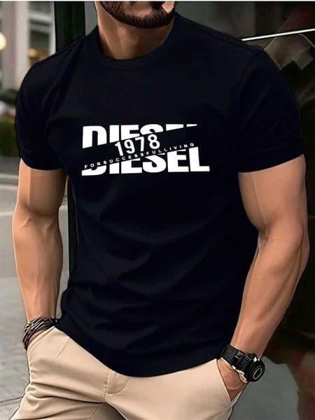 2026 Trendy Style High-Quty Mens Mature and Simple T-Shirt Summer Pure Cotton Casual Sportswear Mens Clothing L260326