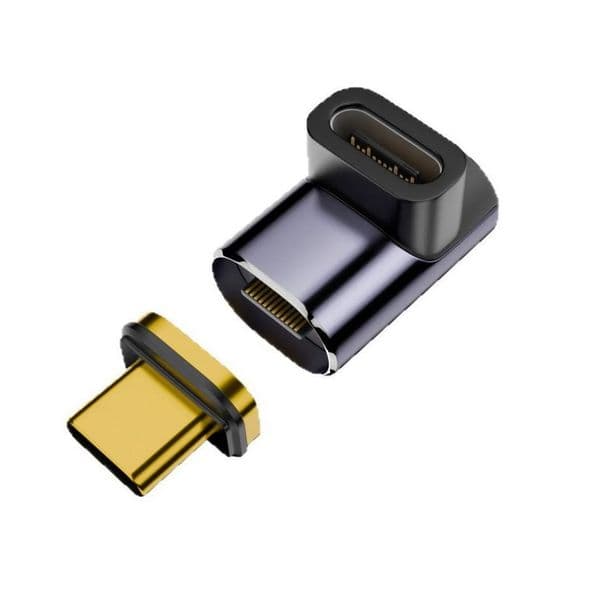 Popular High Speed Magnetic USB Type C Male to Female Converter Adapter 40Gbps Data Transmission Converter