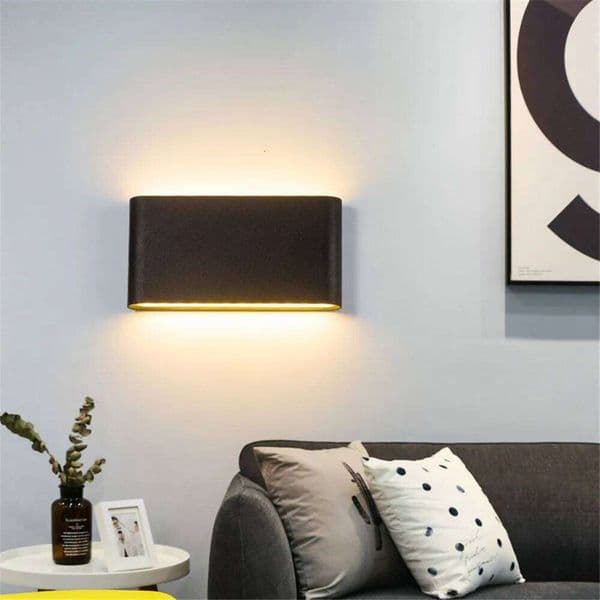 Modern Led Waterproof Outdoor Up Down Lamp IP65 Aluminum 6W/12W/20W LED Light Indoor Decorated Wall Sconce 26L0326