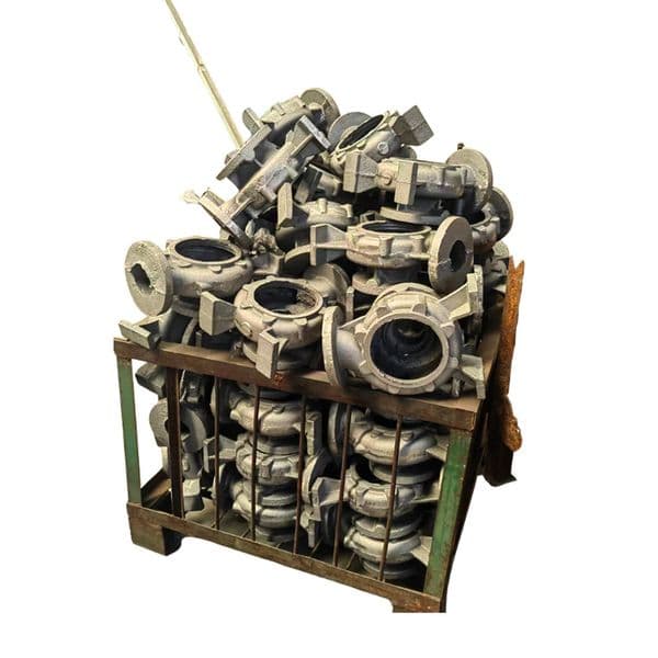 Valve Body Casting Parts, Ductile Iron Casting, Corrosion Resistant, Fluid Control Components for Petrochemical Industry