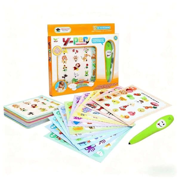 Toddler English Toy Smart Reading Pen Flashcards Educational Game To Boost Intelligent Learning Cognitive Development