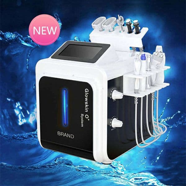 Desktop Water Hydra Peeling Facial Machine Small Bubble Hydra Dermabrasion Oxygen Facial Rejuvenation Skincare Deep Cleaning Machi