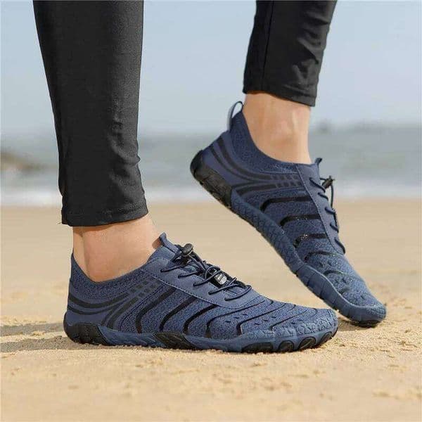 Unisex Summer Water Men And Women Barefoot Aqua Shoes With Drainage Holes For Beach Swimming 26W0326