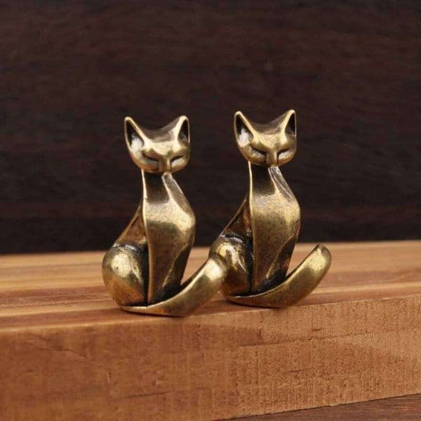 Owl Anime Cat Figure Retro Home Office Casual Decor Desktop Crafts and Accessories 26H0326