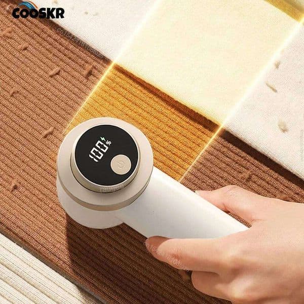 for Clothing USB Rechargeable Electric Pellet Fluff Remover Portable Sweater Hair Ball Lint Trimmer Fabric Shaver 26W0327