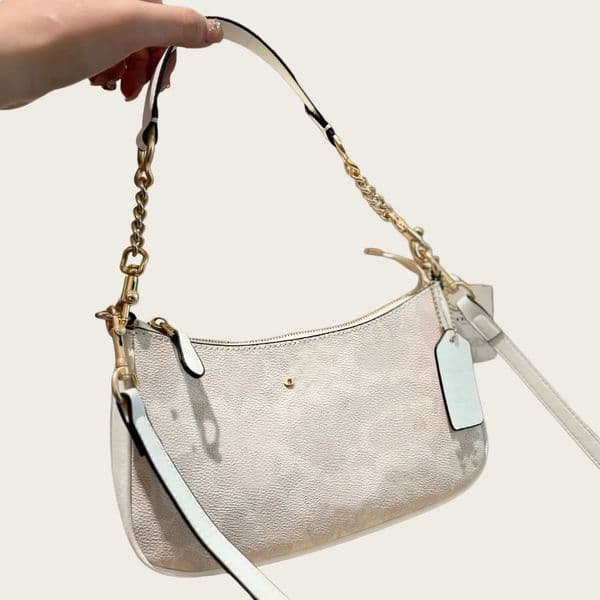 quality designer bag tabby bag bag handbag stick teri shoulder mirror square real leather baguette shoulder bag purse te630