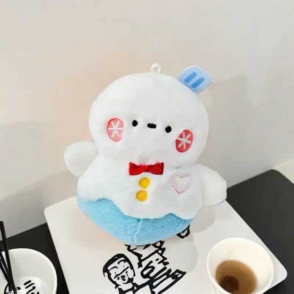 Big Ear Dog Snowman Plush Toy 10/12cm Handmade Cartoon Anime Cute Pillow Cushion Home Decor Ideal Childrens Birthday Gift R251210