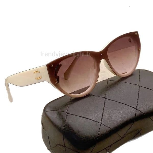 designer sunglasses cc sunglasses Fashion One-Piece Trendy Outdoor Street Celebrity Sunshade Glasses Eyewear channels glasses