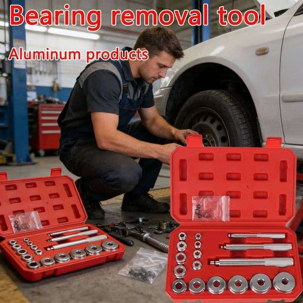 Bearing Disassembly Tool Repair Kit 17 Pcs/Set Seal Driver Installer Remover Automotive Tools Aluminum wheel bearing kit
