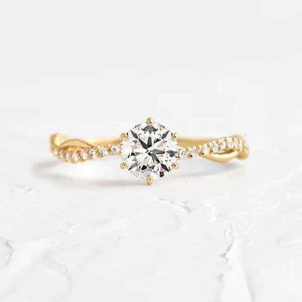 GRA Ice with VVS moissanite Certified 1-3 ct Moissanite 925 Silver Ring Round Cut Halo for Women Engagement Promise Wedding Jewelry Wholesale
