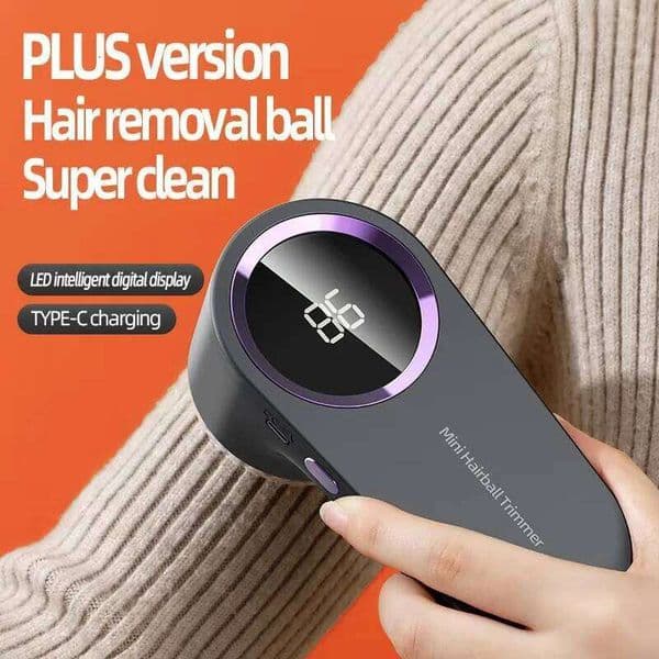 Clothing LED Portable Digital Electric Particle Hair Dehairing Device USB Rechargeable Felting Removal Dev 26W0327