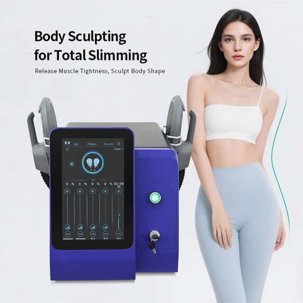 Strong Energy EMS Muscle Building Stimulate Muscle Body Slimming Machine Cellulite Reduction Weight Loss Body Shape Sculpt Emslim Machine