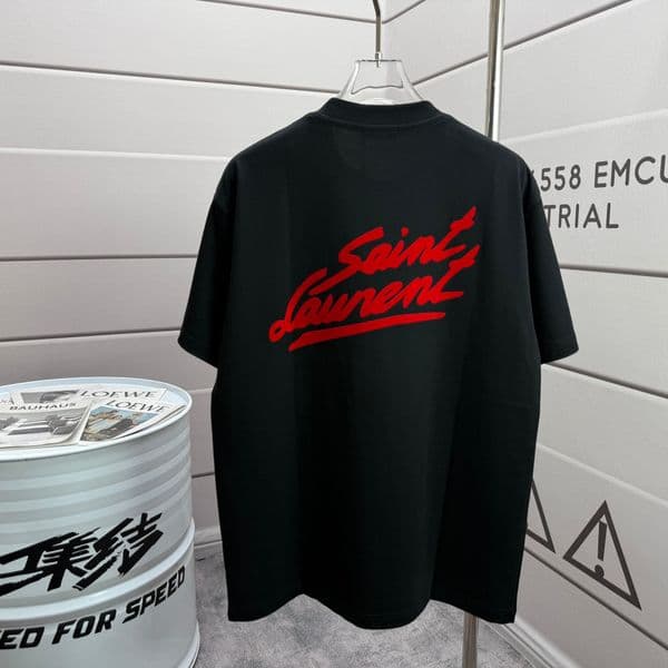 Men's T-Shirts Round neck embroidered and printed polar style summer wear with street pure cotton Jackets Men's Clothing w22g