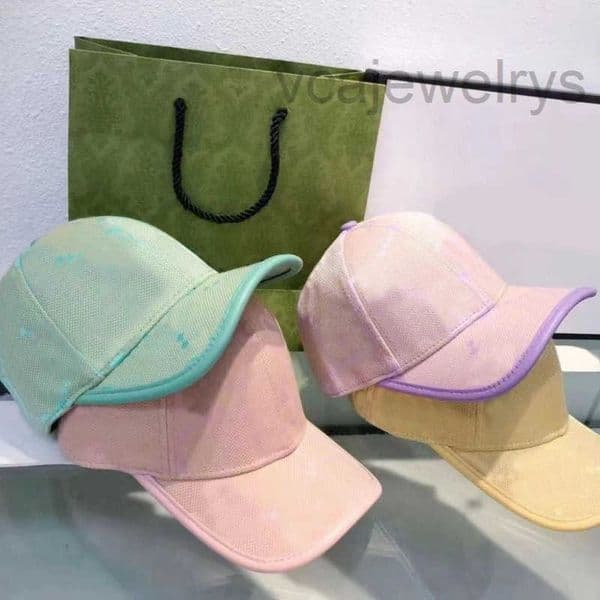 hat Fashion letter designer bucket hat casquette outdoor baseball cap gorras colorful chapeau mens cappelli fit hats for man gorras candy color summer snapback